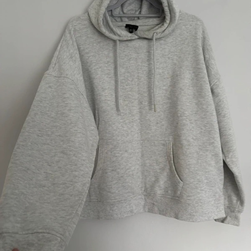 Gray Hoodie Sweater
